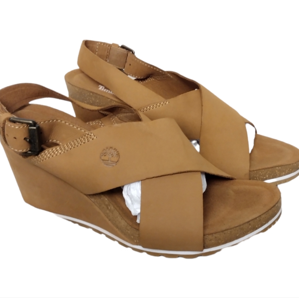 Timberland Capri Sunset Cross Band Wedge Sandal